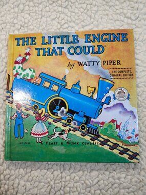 Watty Piper The Little Engine That Could Hardcover Childrens Book Platt & Munk